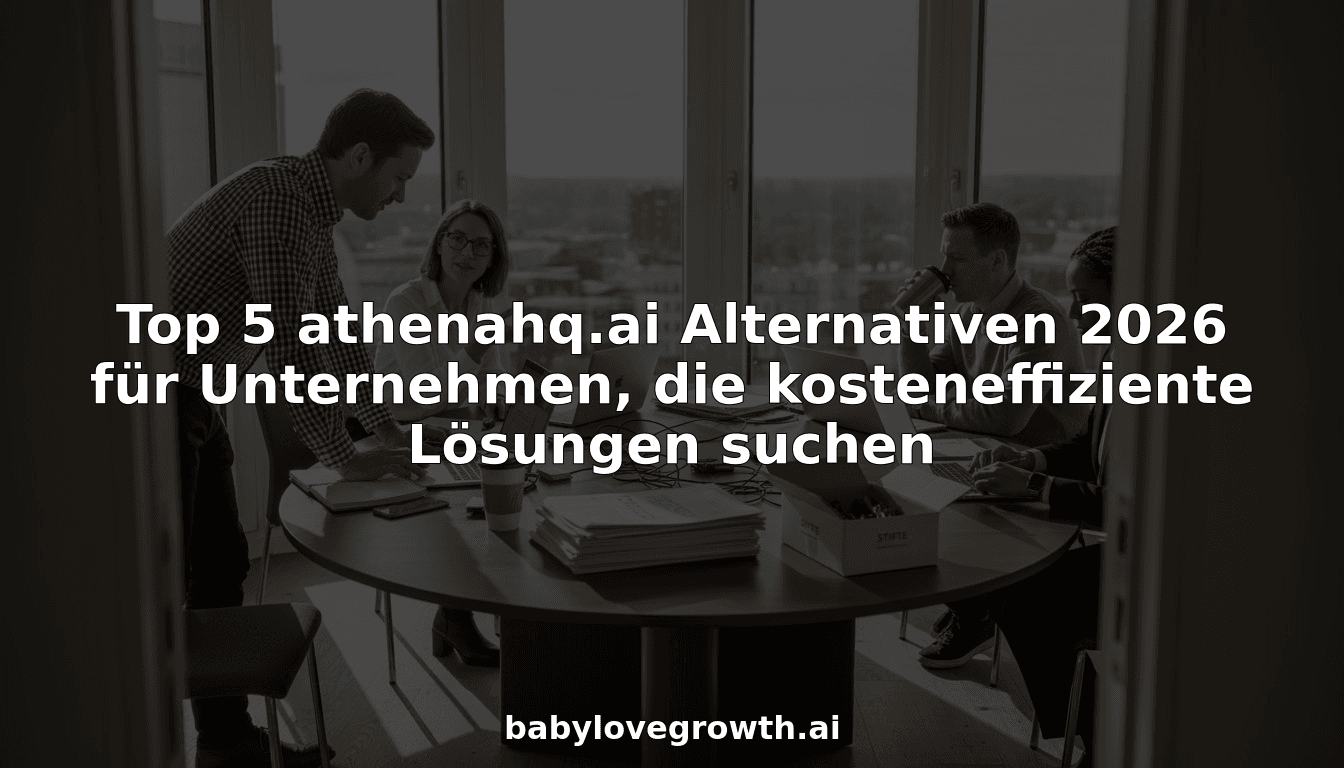 Top 5 athenahq.ai Alternativen 2026 für Unternehmen, die kosteneffiziente Lösungen suchen