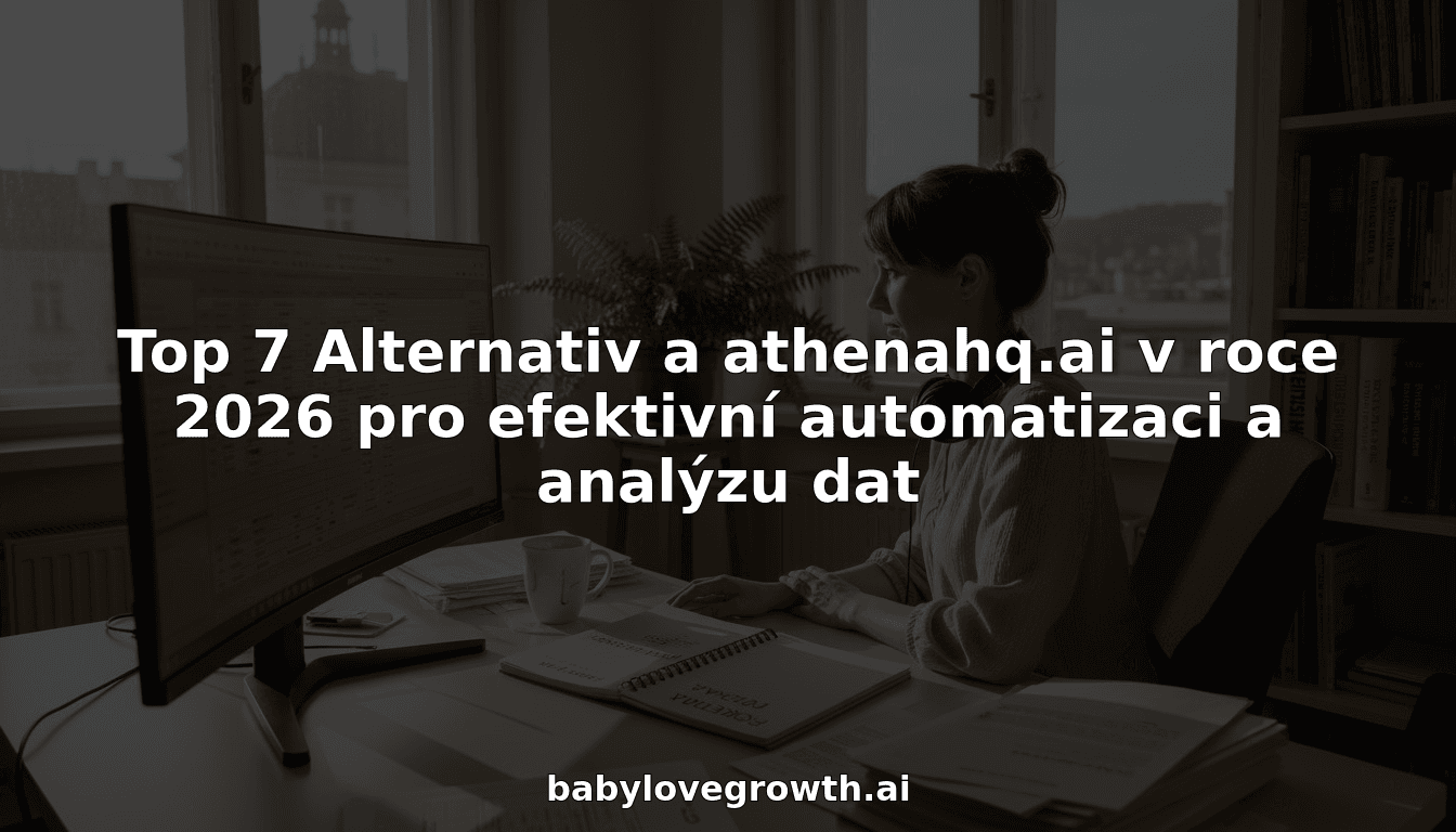 Top 7 Alternativ a athenahq.ai v roce 2026 pro efektivní automatizaci a analýzu dat
