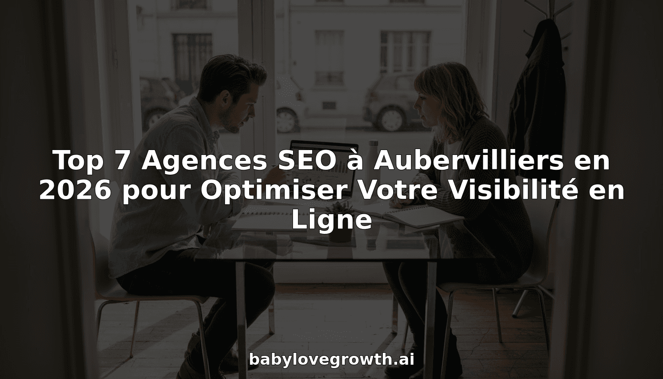 Top 7 Agences SEO à Aubervilliers en 2026 pour Optimiser Votre Visibilité en Ligne
