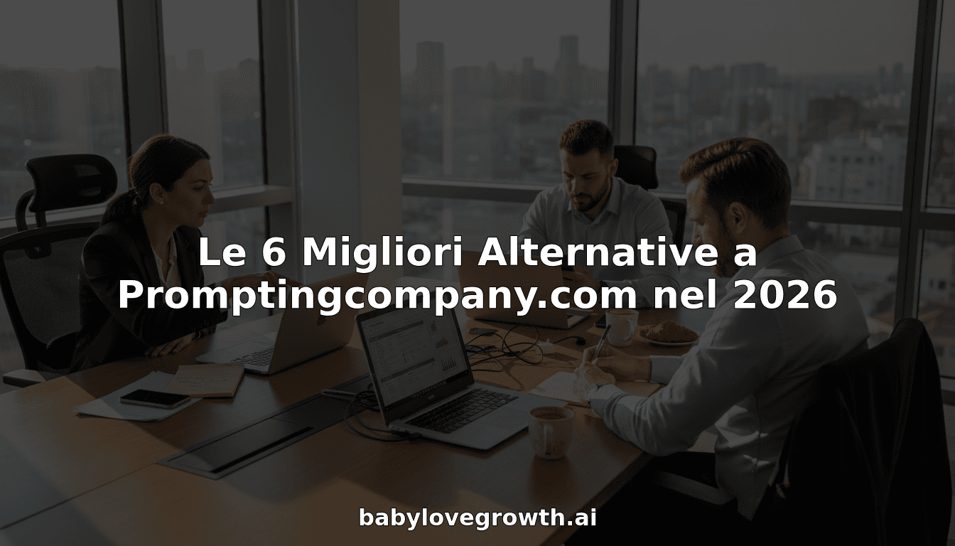 Le 6 Migliori Alternative a Promptingcompany.com nel 2026