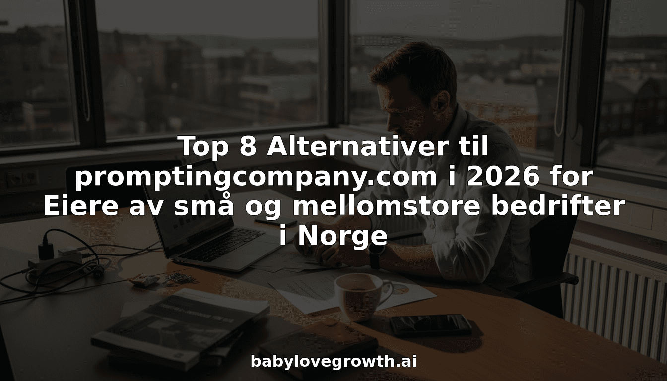 Top 8 Alternativer til promptingcompany.com i 2026 for Eiere av små og mellomstore bedrifter i Norge
