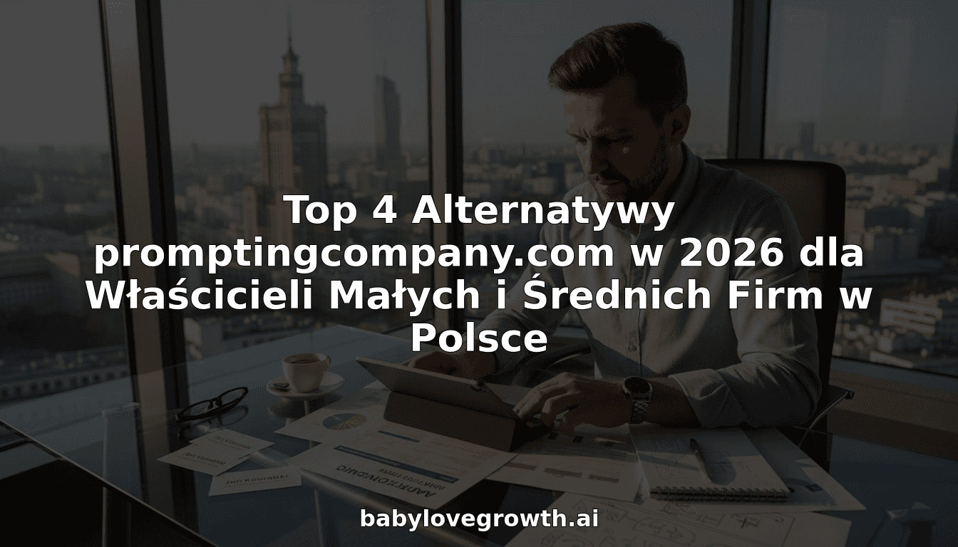 Top 4 Alternatywy promptingcompany.com w 2026 dla Właścicieli Małych i Średnich Firm w Polsce