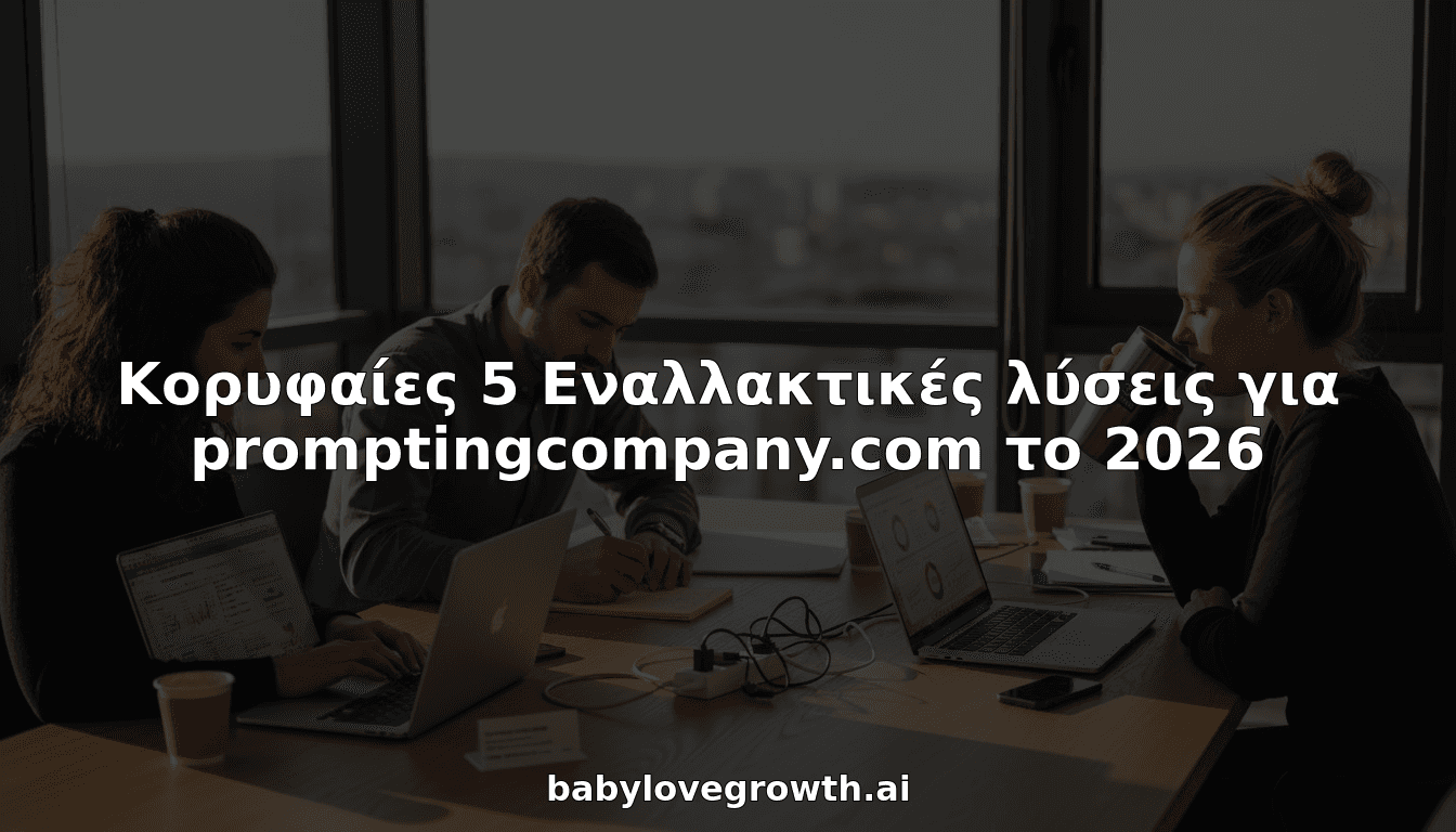Κορυφαίες 5 Εναλλακτικές λύσεις για promptingcompany.com το 2026