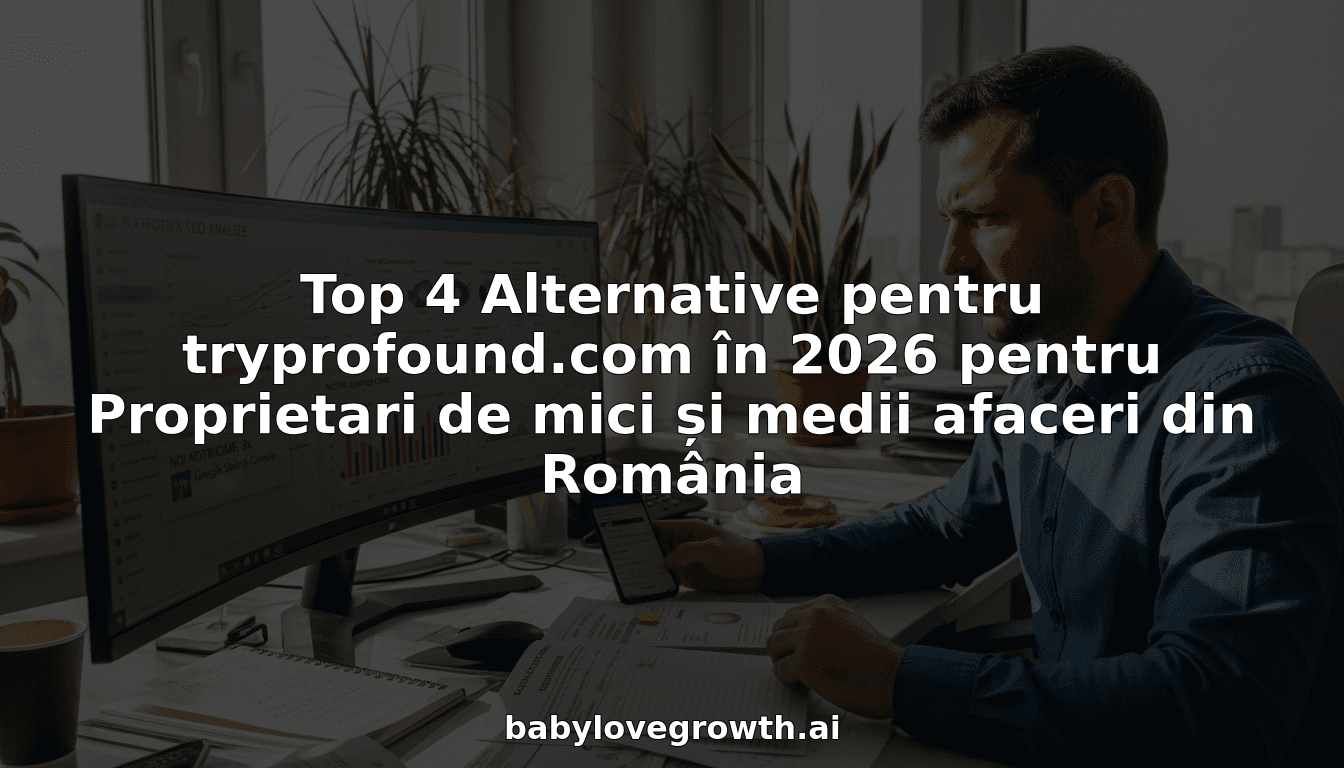 Top 4 Alternative pentru tryprofound.com în 2026 pentru Proprietari de mici și medii afaceri din România