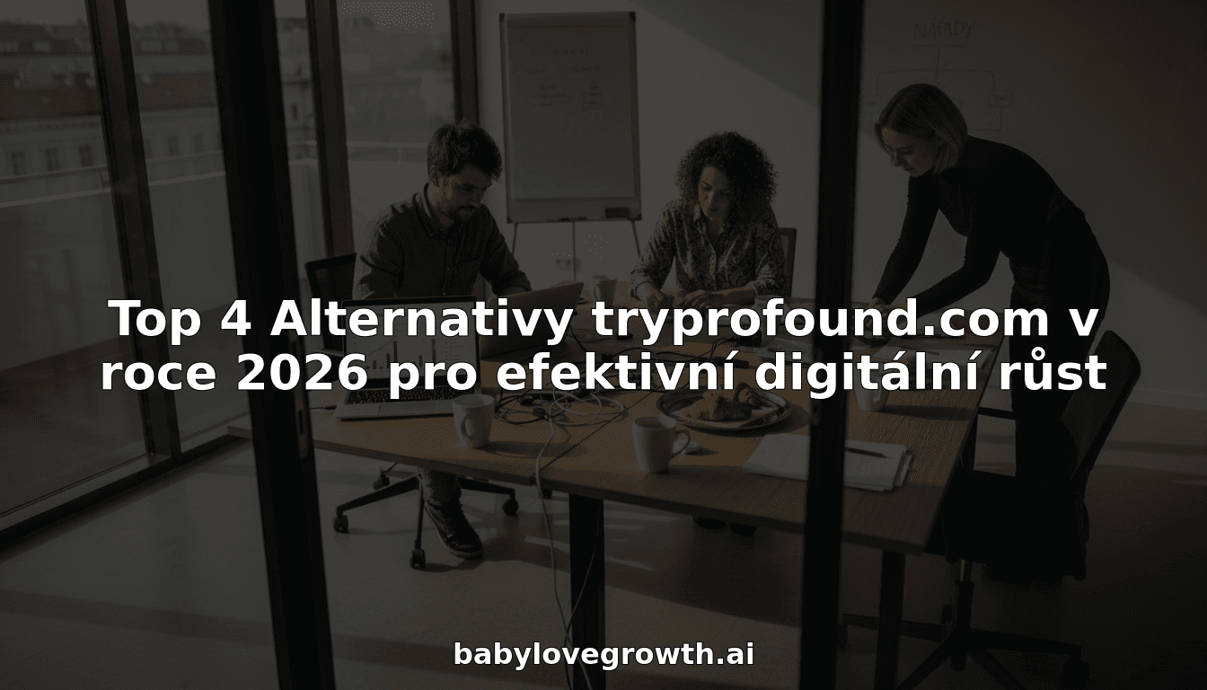 Top 4 Alternativy tryprofound.com v roce 2026 pro efektivní digitální růst