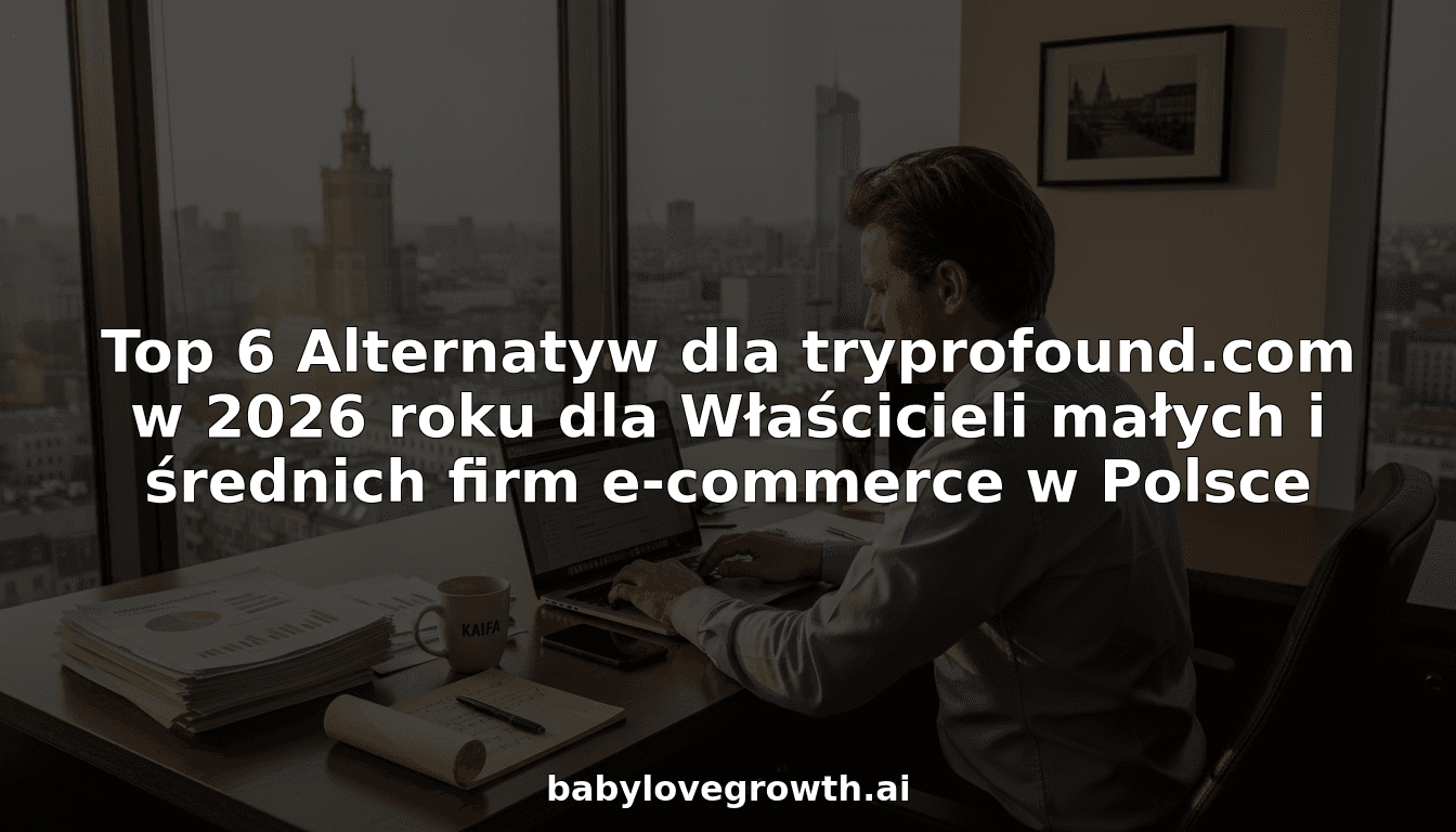 Top 6 Alternatyw dla tryprofound.com w 2026 roku dla Właścicieli małych i średnich firm e-commerce w Polsce