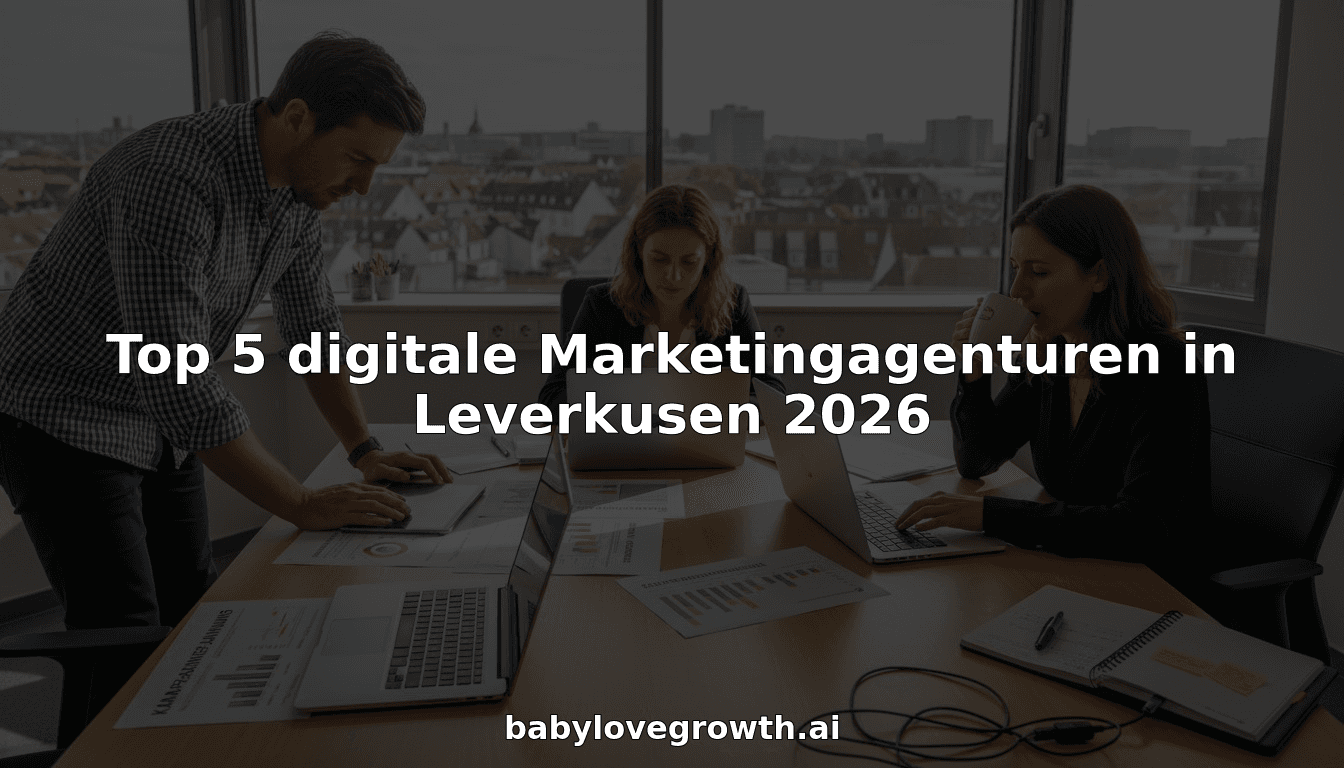 Top 5 digitale Marketingagenturen in Leverkusen 2026