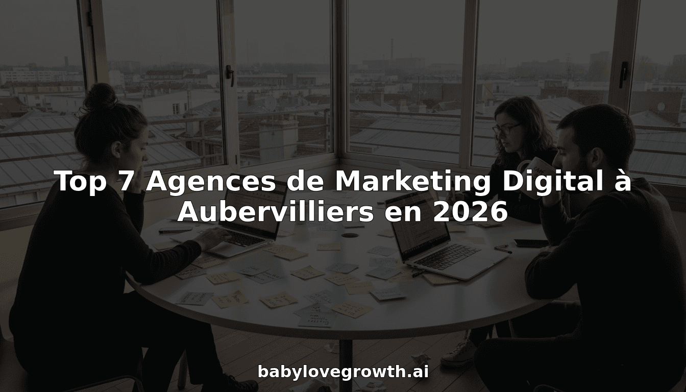 Top 7 Agences de Marketing Digital à Aubervilliers en 2026