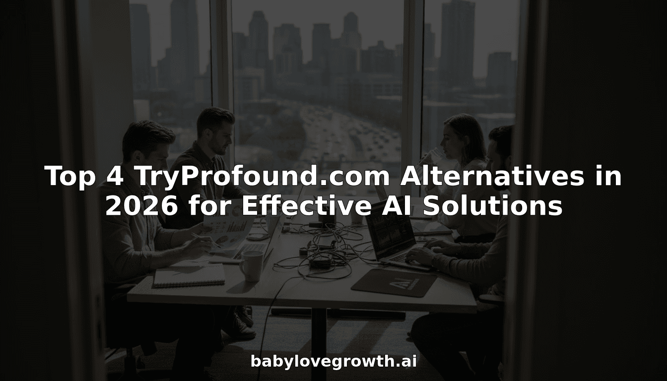 Top 4 TryProfound.com Alternatives in 2026 for Effective AI Solutions