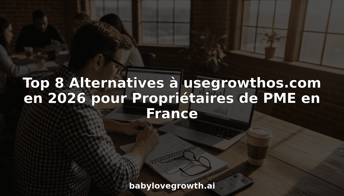 Top 8 Alternatives à usegrowthos.com en 2026 pour Propriétaires de PME en France