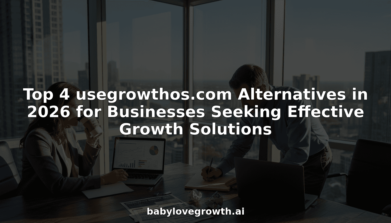 Top 4 usegrowthos.com Alternatives in 2026 for Businesses Seeking Effective Growth Solutions