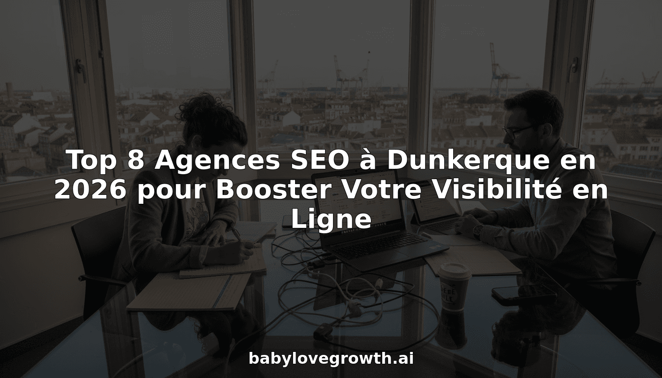 Top 8 Agences SEO à Dunkerque en 2026 pour Booster Votre Visibilité en Ligne