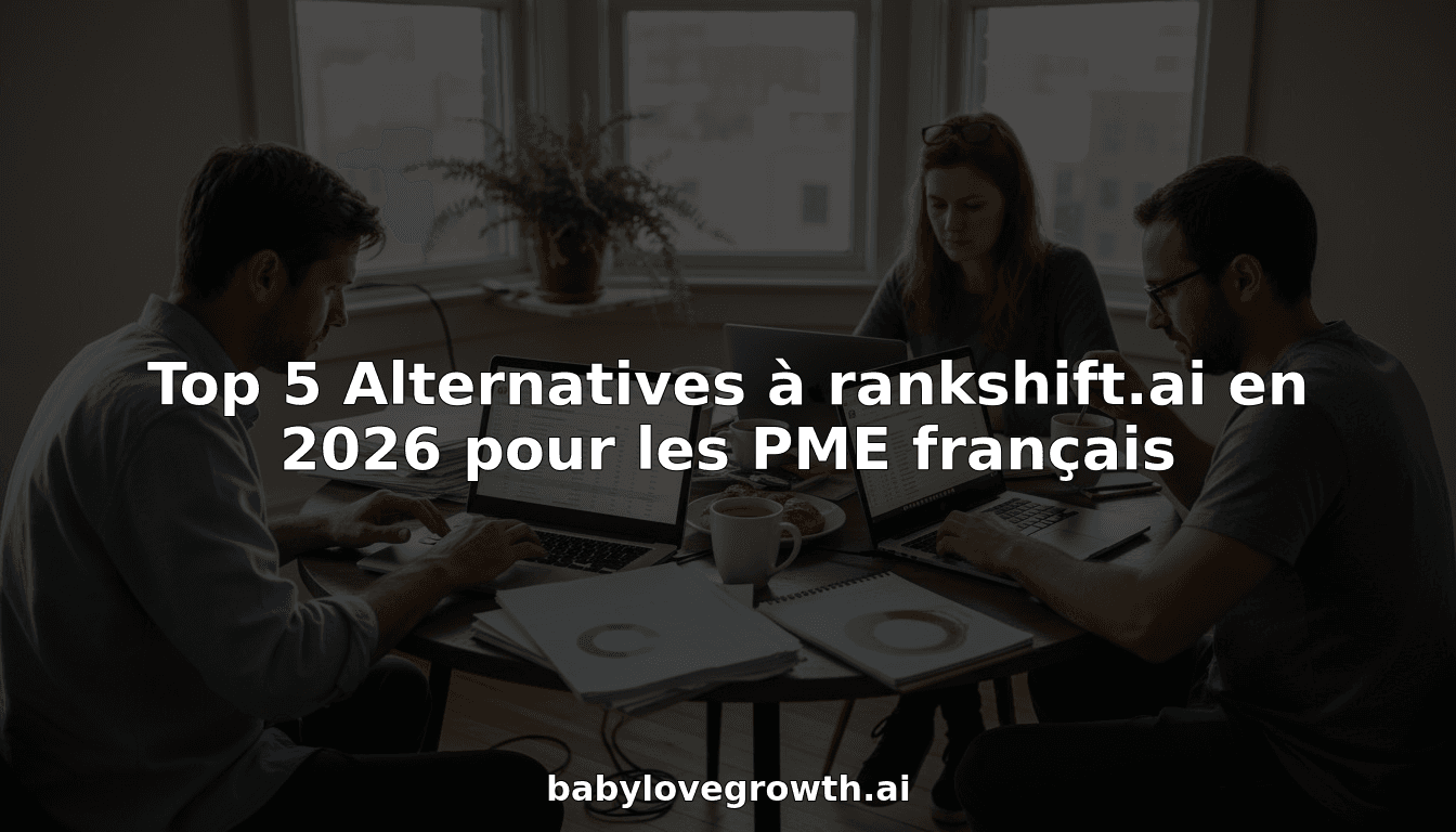 Top 5 Alternatives à rankshift.ai en 2026 pour les PME français