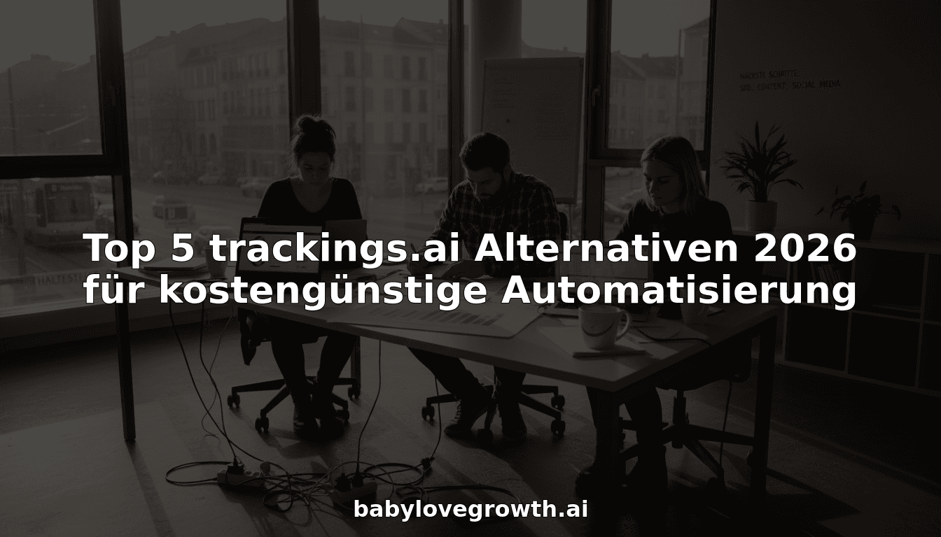 Top 5 trackings.ai Alternativen 2026 für kostengünstige Automatisierung