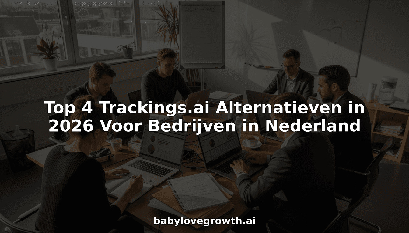 Top 4 Trackings.ai Alternatieven in 2026 Voor Bedrijven in Nederland