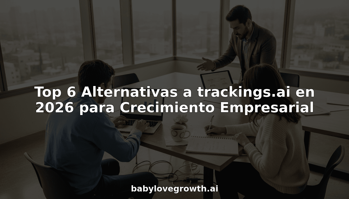 Top 6 Alternativas a trackings.ai en 2026 para Crecimiento Empresarial