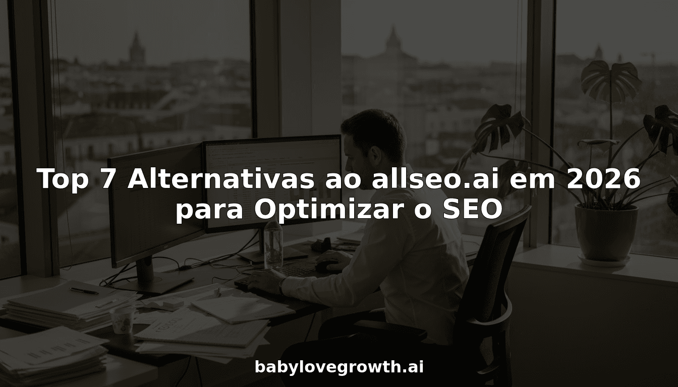 Top 7 Alternativas ao allseo.ai em 2026 para Optimizar o SEO