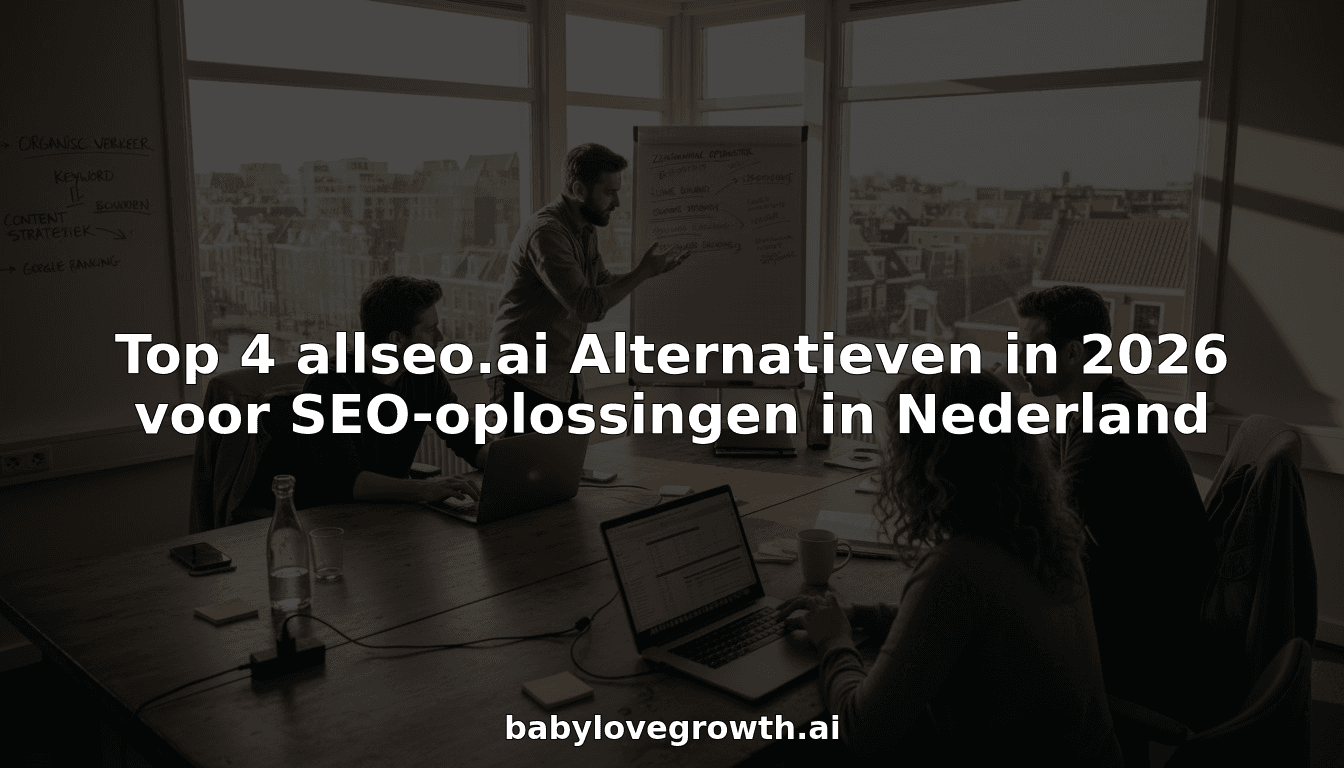 Top 4 allseo.ai Alternatieven in 2026 voor SEO-oplossingen in Nederland