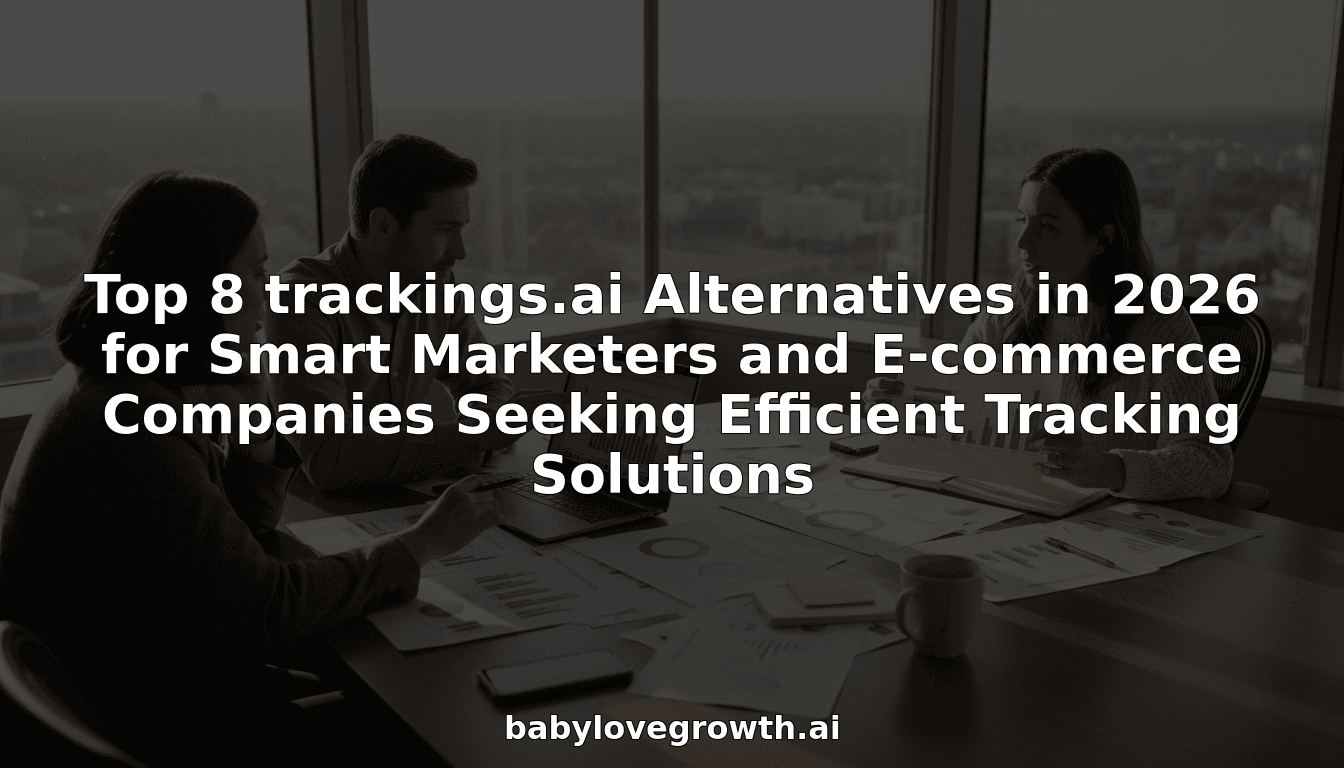 Top 8 trackings.ai Alternatives in 2026 for Smart Marketers and E-commerce Companies Seeking Efficient Tracking Solutions
