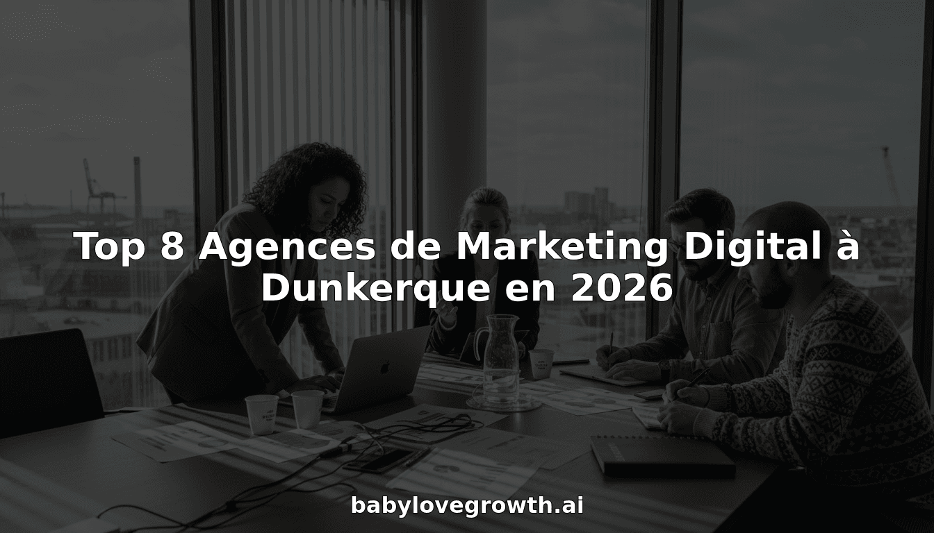 Top 8 Agences de Marketing Digital à Dunkerque en 2026