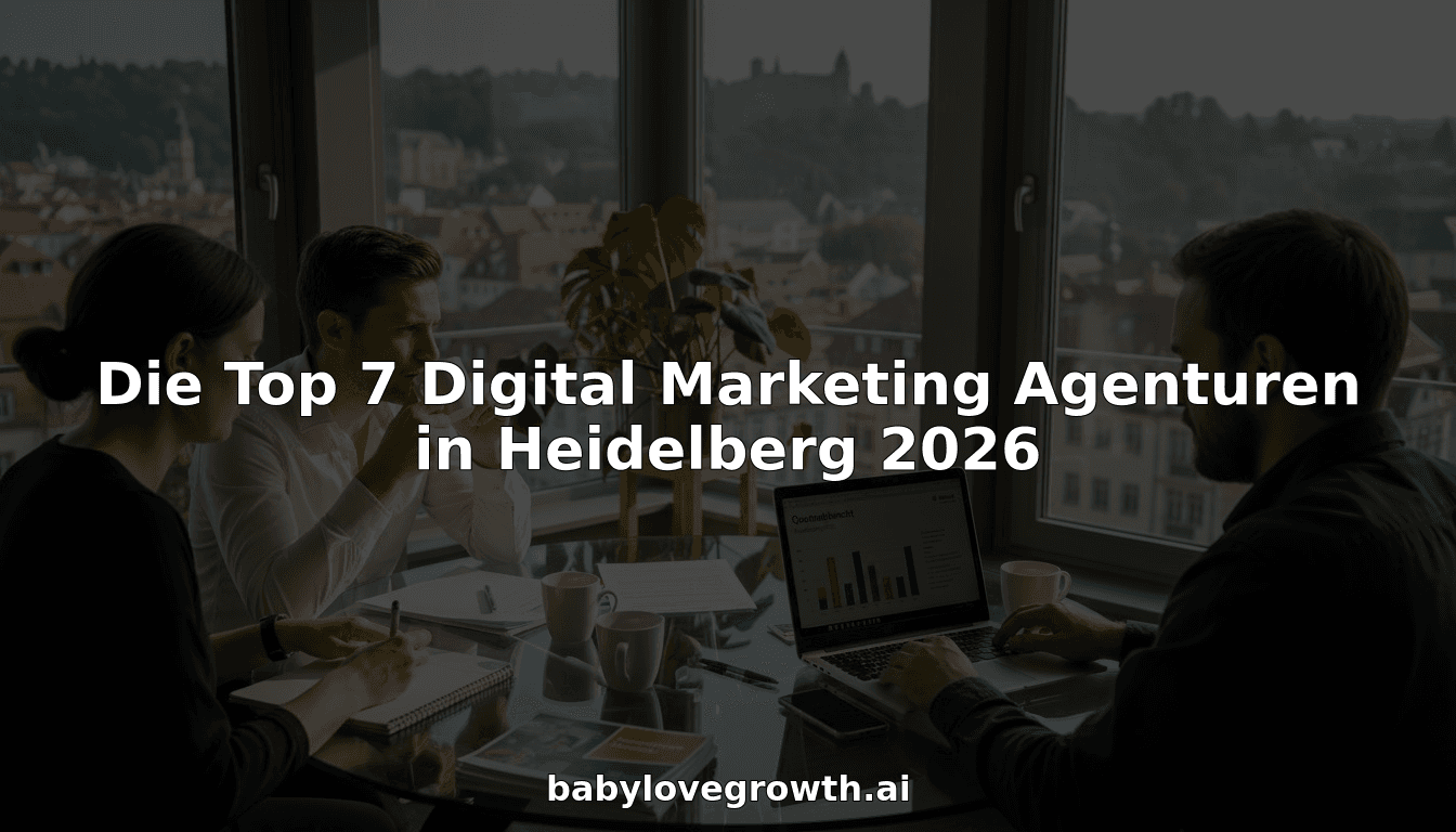 Die Top 7 Digital Marketing Agenturen in Heidelberg 2026