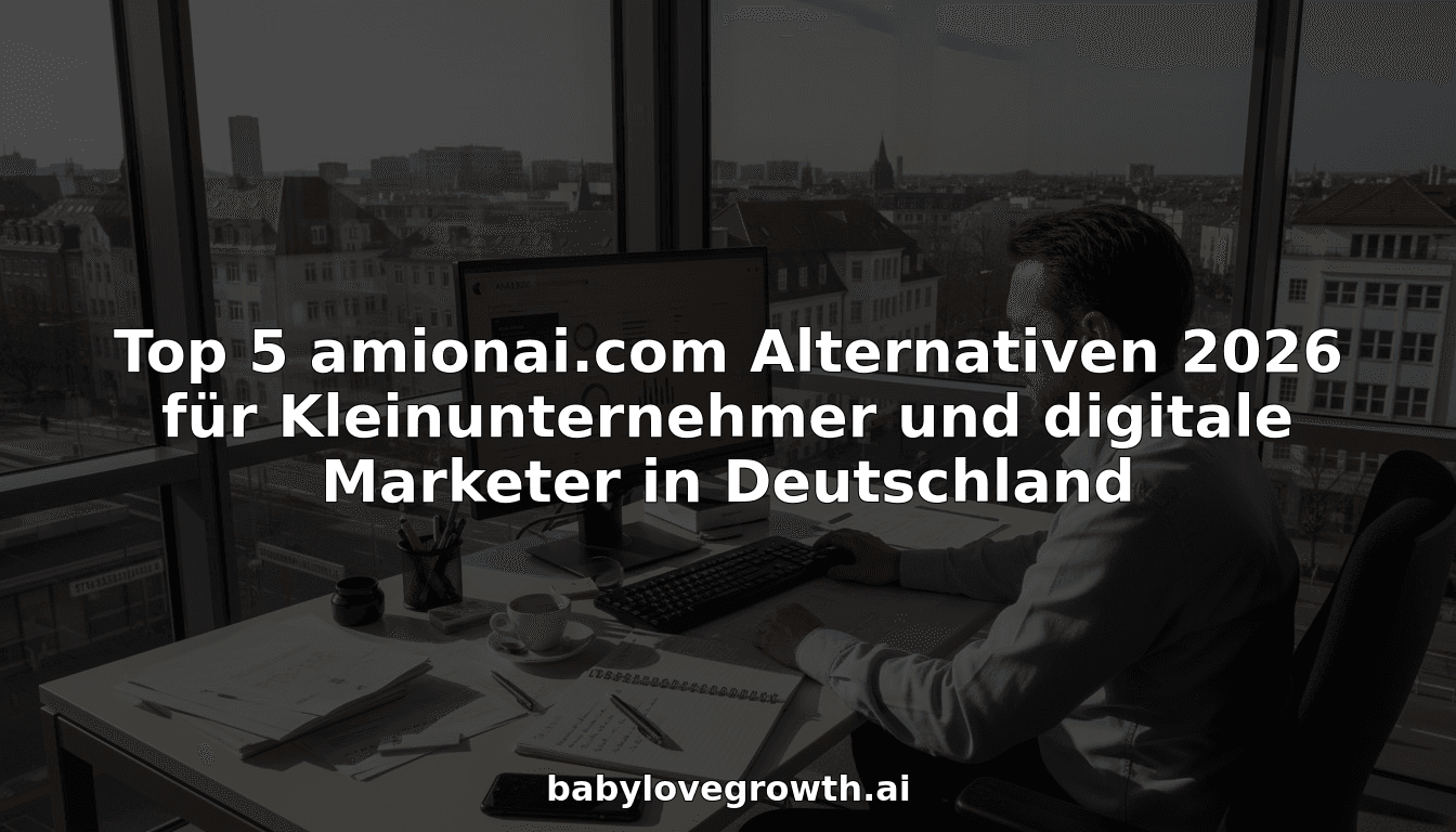 Top 5 amionai.com Alternativen 2026 für Kleinunternehmer und digitale Marketer in Deutschland