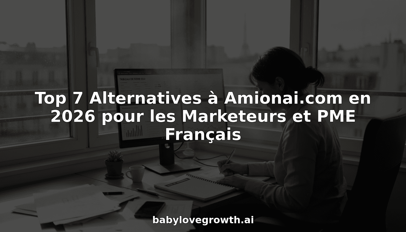 Top 7 Alternatives à Amionai.com en 2026 pour les Marketeurs et PME Français