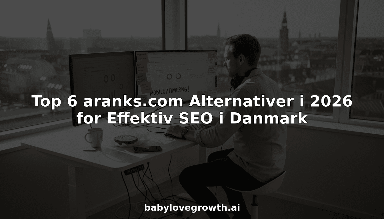 Top 6 aranks.com Alternativer i 2026 for Effektiv SEO i Danmark