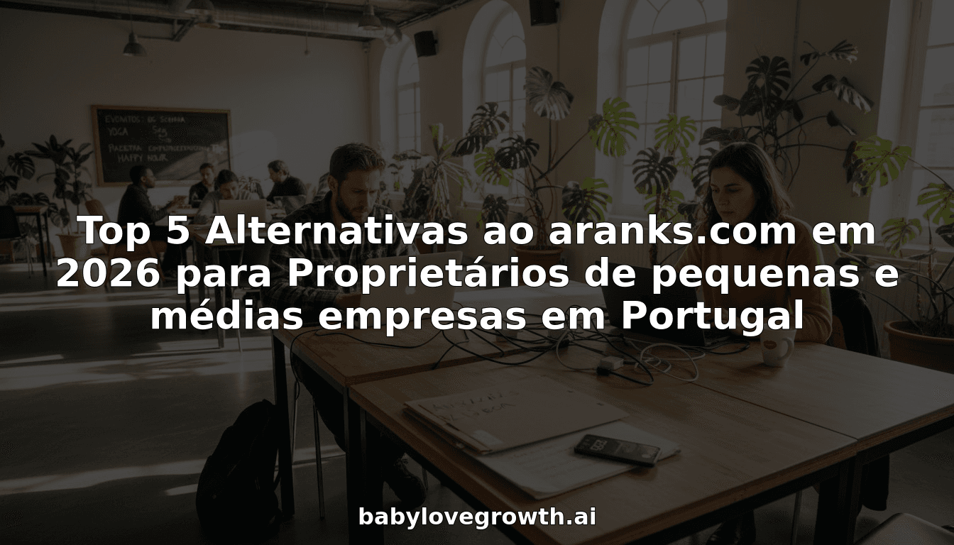 Top 5 Alternativas ao aranks.com em 2026 para Proprietários de pequenas e médias empresas em Portugal