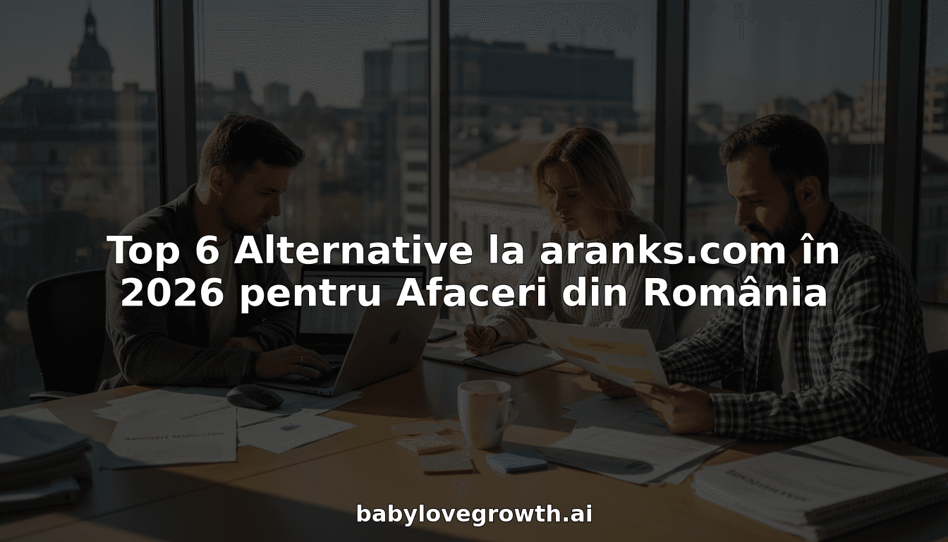 Top 6 Alternative la aranks.com în 2026 pentru Afaceri din România