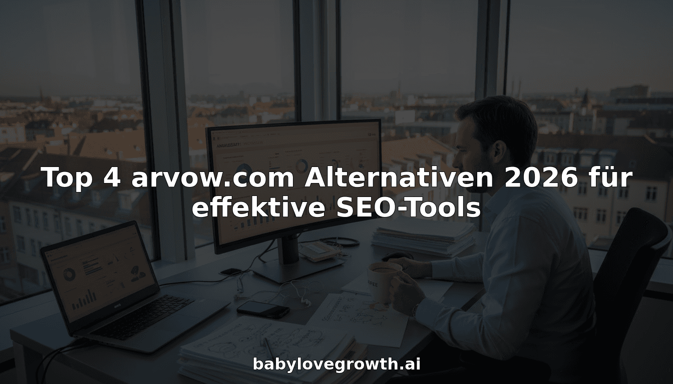 Top 4 arvow.com Alternativen 2026 für effektive SEO-Tools