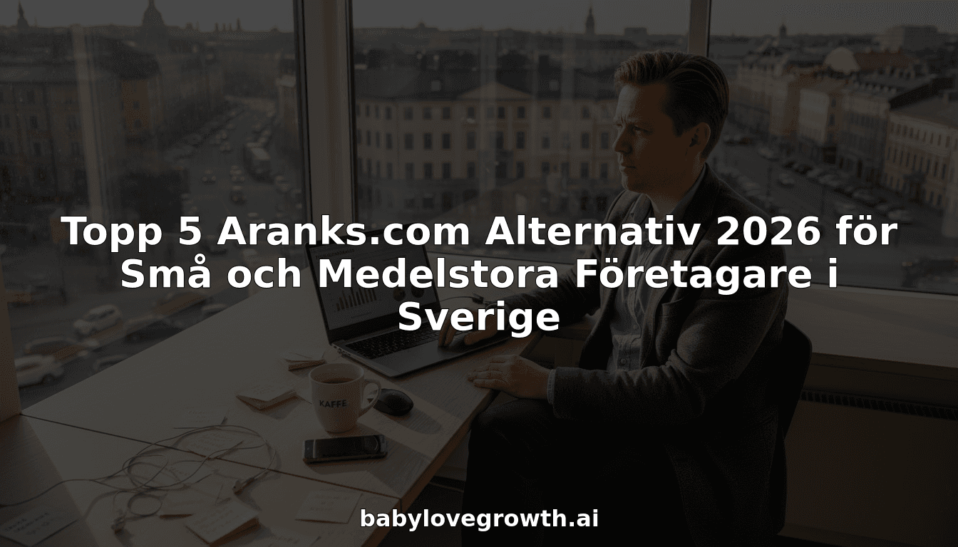 Topp 5 Aranks.com Alternativ 2026 för Små och Medelstora Företagare i Sverige
