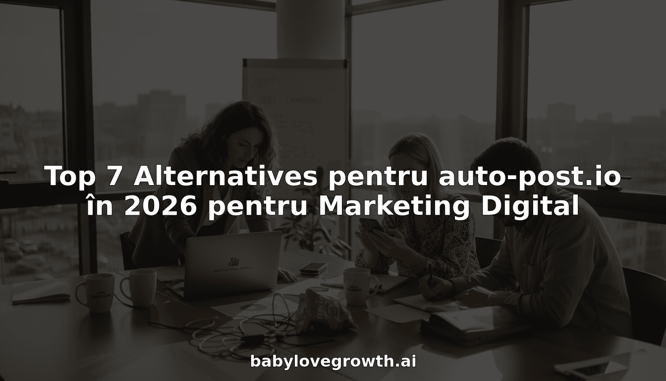 Top 7 Alternatives pentru auto-post.io în 2026 pentru Marketing Digital