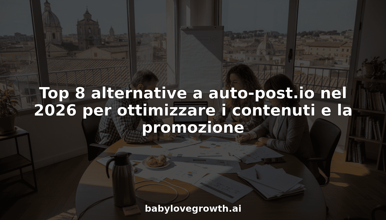 Top 8 alternative a auto-post.io nel 2026 per ottimizzare i contenuti e la promozione