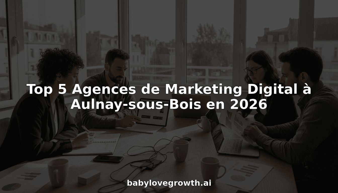 Top 5 Agences de Marketing Digital à Aulnay-sous-Bois en 2026