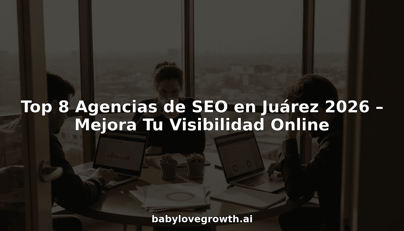 Top 8 Agencias de SEO en Juárez 2026 – Mejora Tu Visibilidad Online