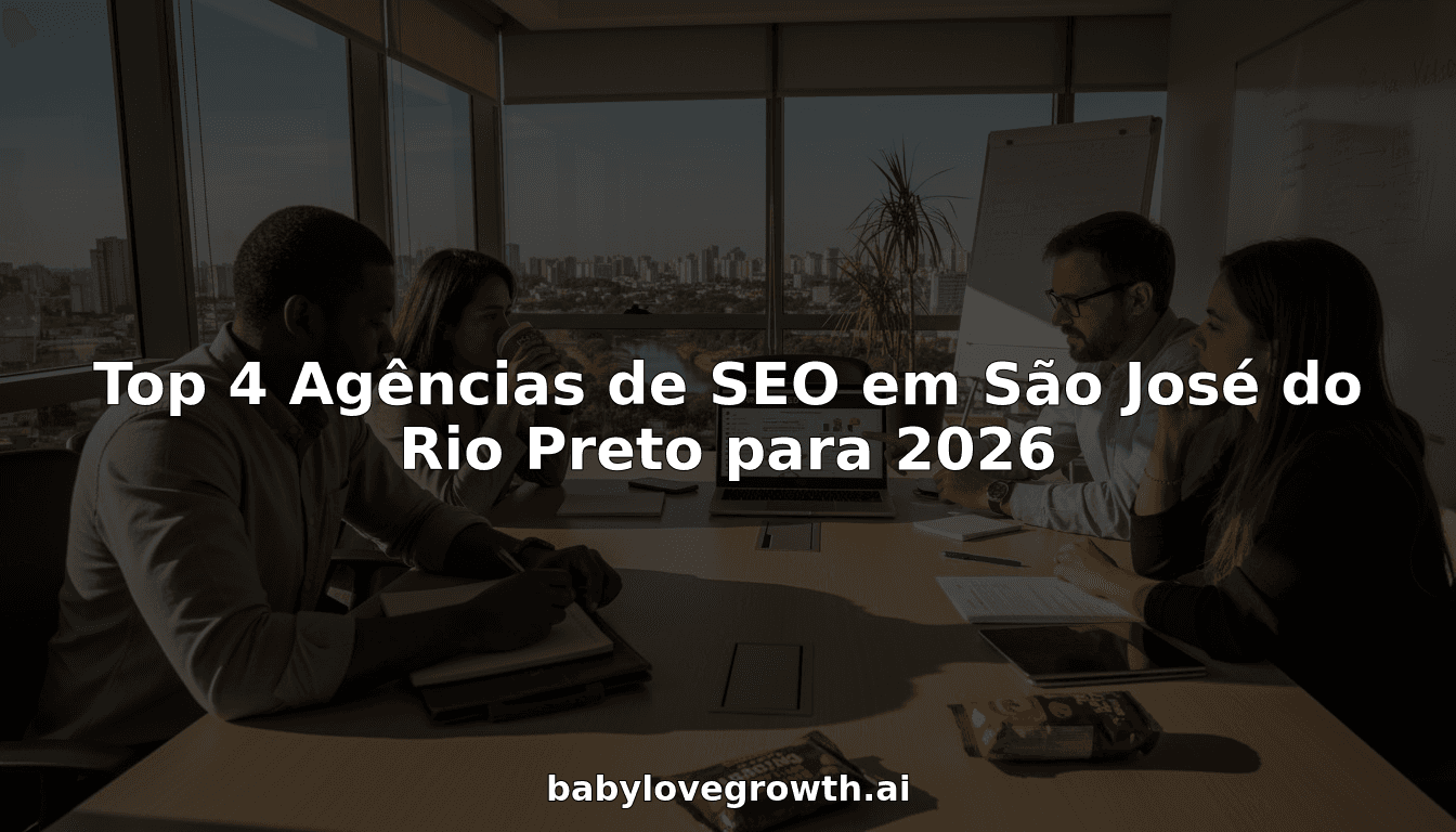 Top 4 Agências de SEO em São José do Rio Preto para 2026