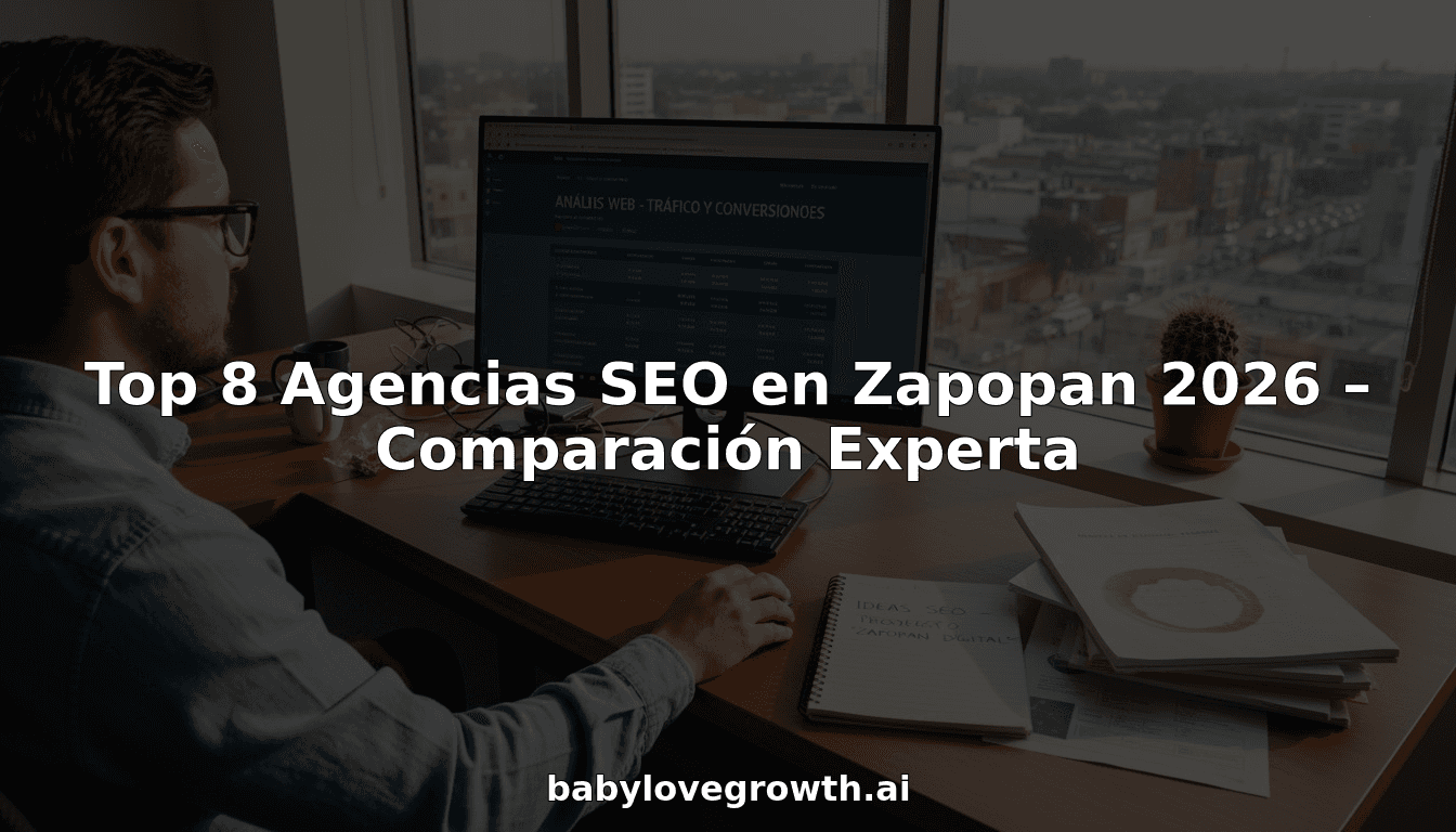 Top 8 Agencias SEO en Zapopan 2026 – Comparación Experta