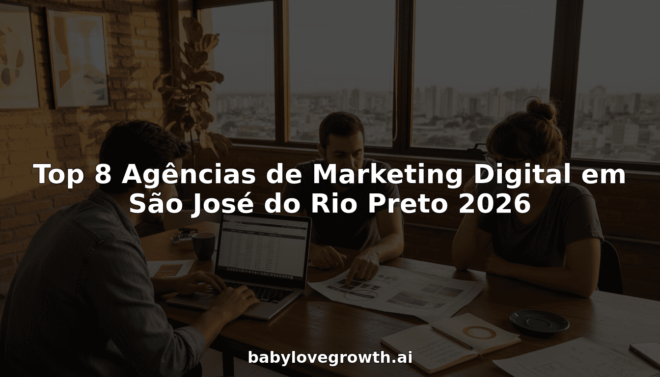 Top 8 Agências de Marketing Digital em São José do Rio Preto 2026