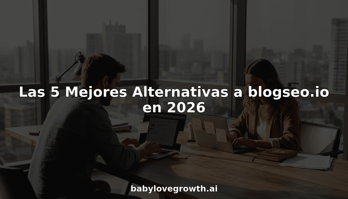 Las 5 Mejores Alternativas a blogseo.io en 2026