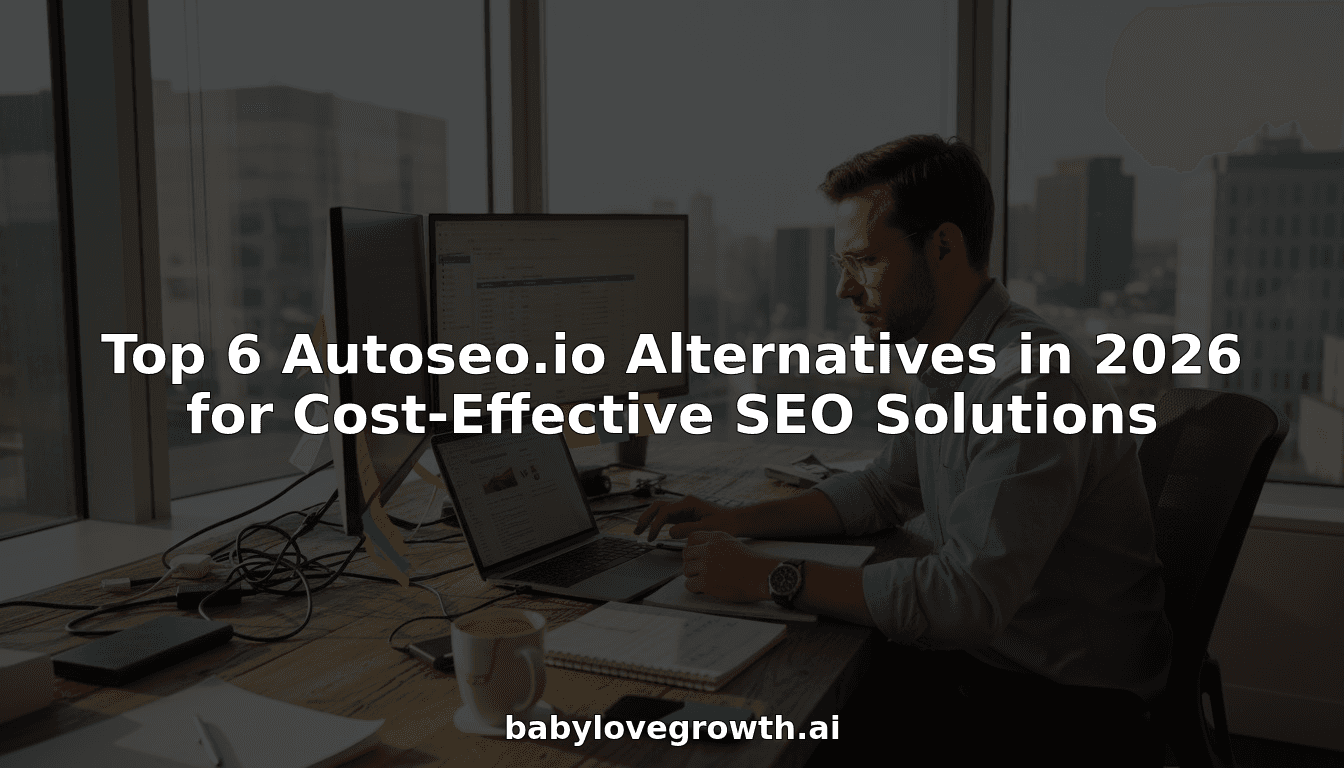 Top 6 Autoseo.io Alternatives in 2026 for Cost-Effective SEO Solutions