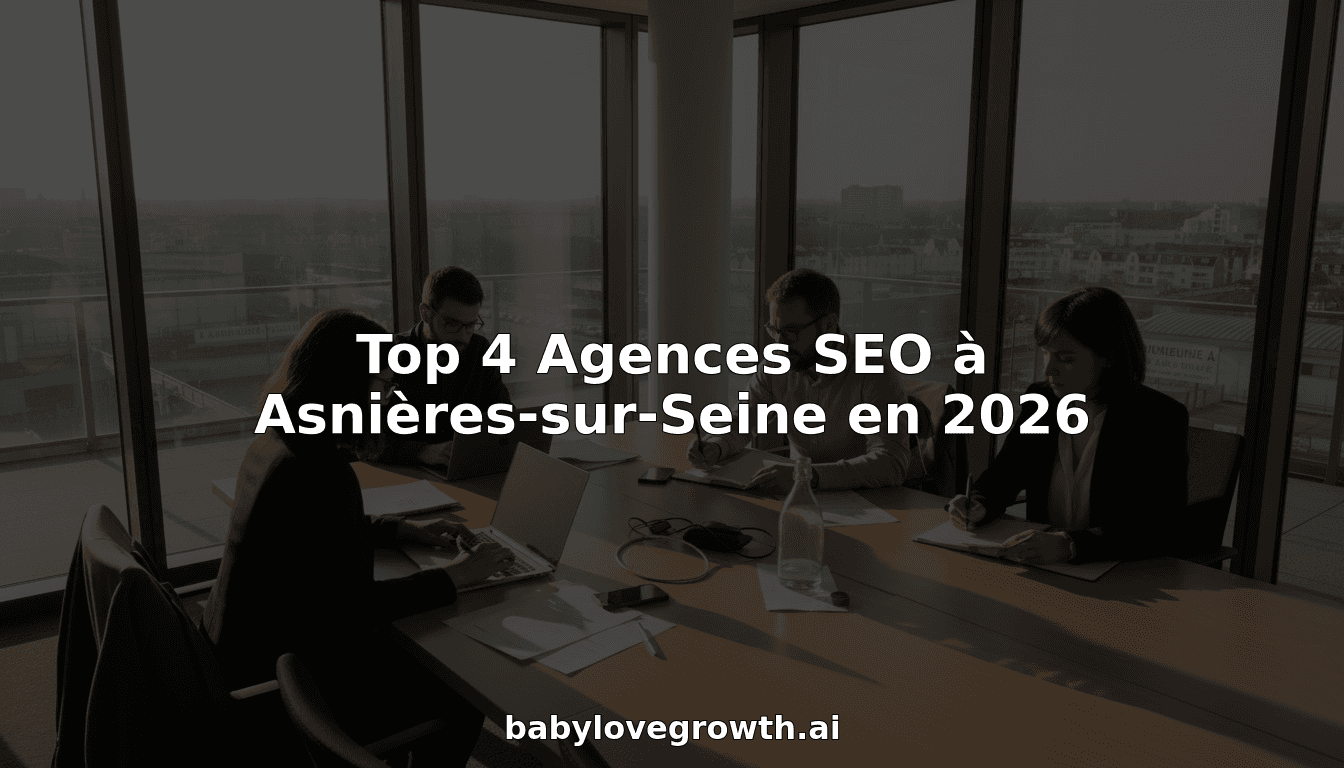 Top 4 Agences SEO à Asnières-sur-Seine en 2026