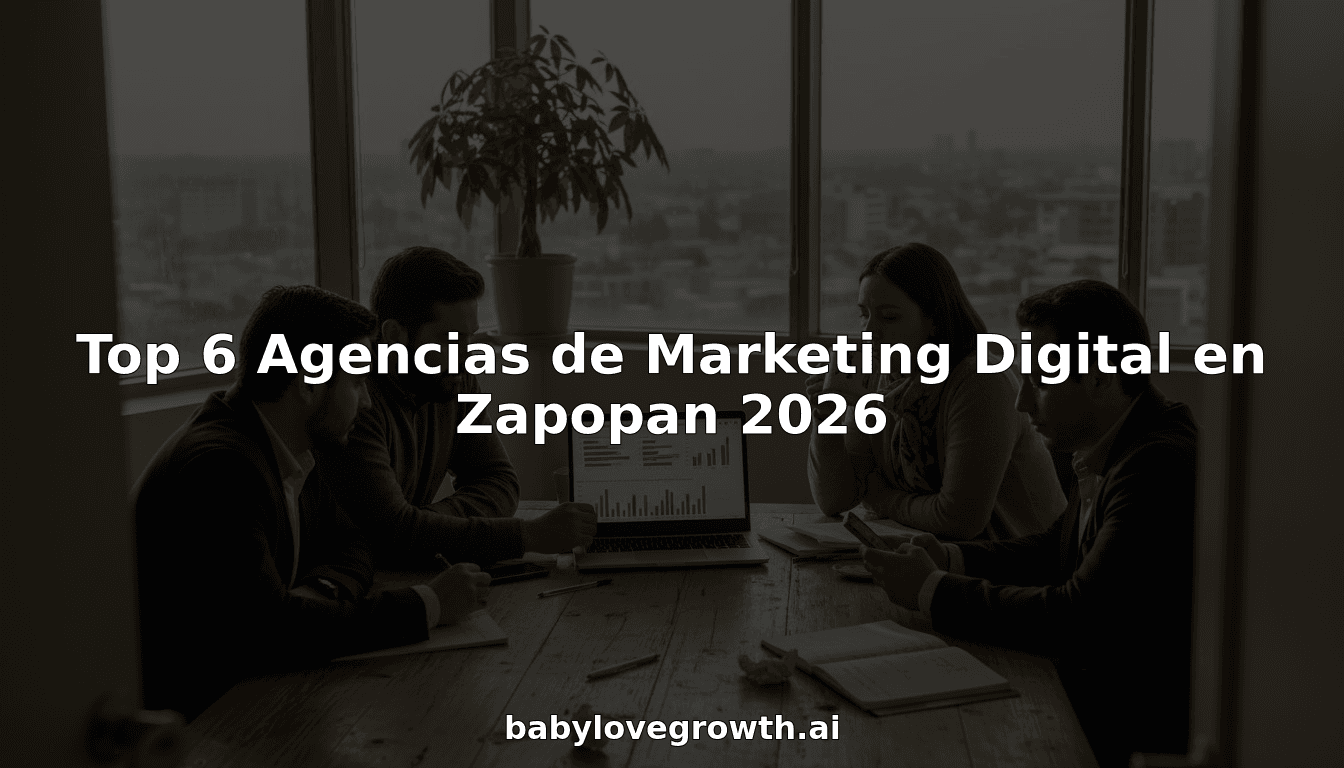 Top 6 Agencias de Marketing Digital en Zapopan 2026