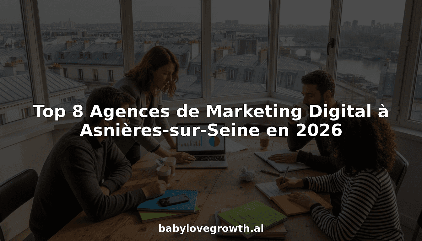 Top 8 Agences de Marketing Digital à Asnières-sur-Seine en 2026