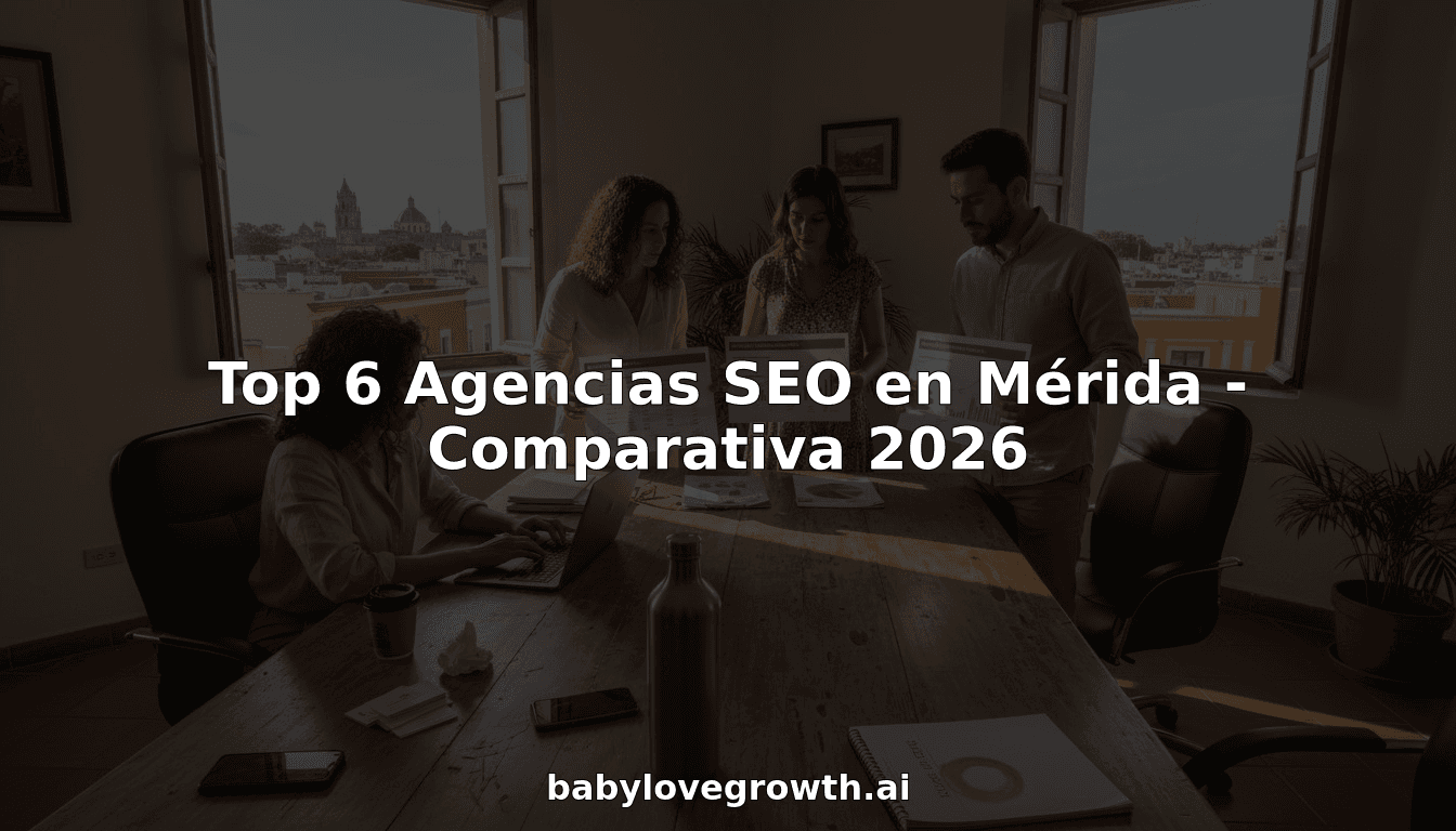 Top 6 Agencias SEO en Mérida - Comparativa 2026