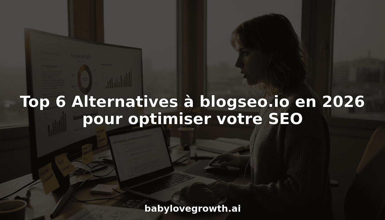 Top 6 Alternatives à blogseo.io en 2026 pour optimiser votre SEO