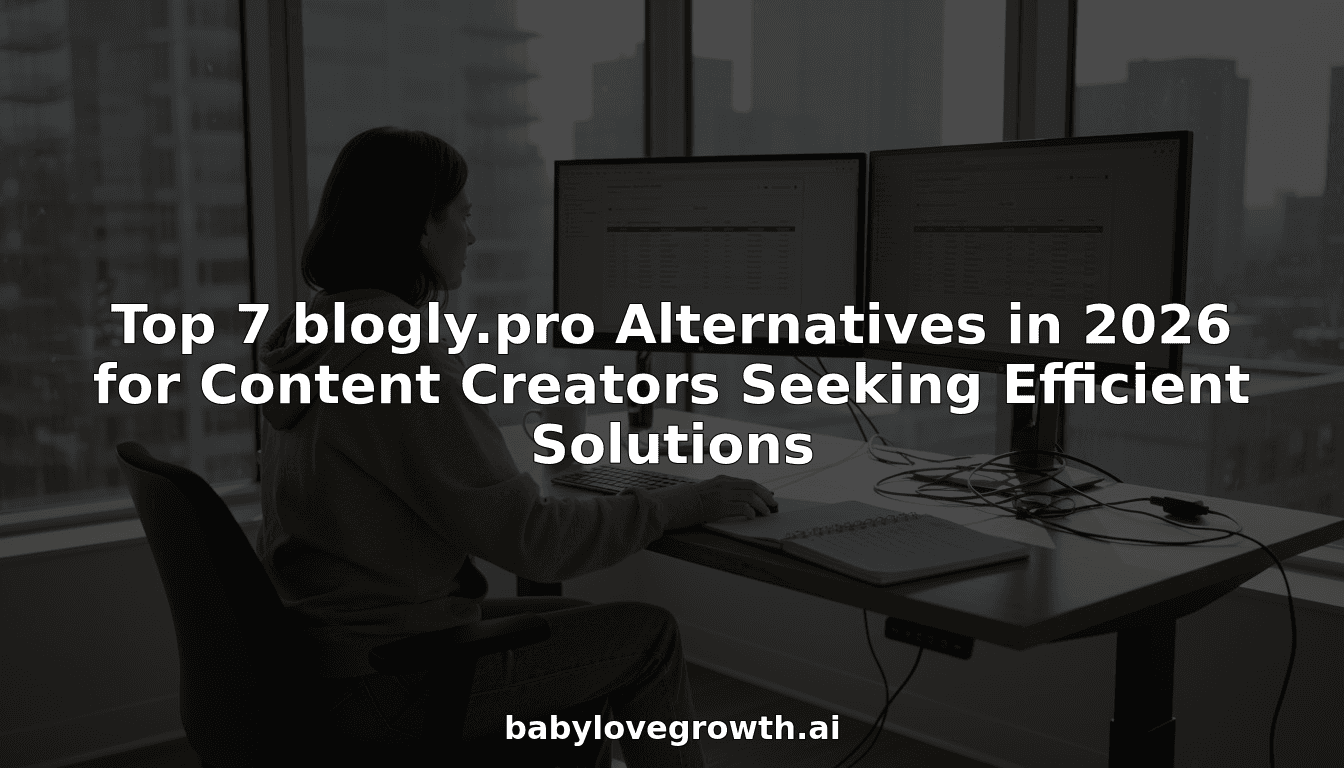 Top 7 blogly.pro Alternatives in 2026 for Content Creators Seeking Efficient Solutions