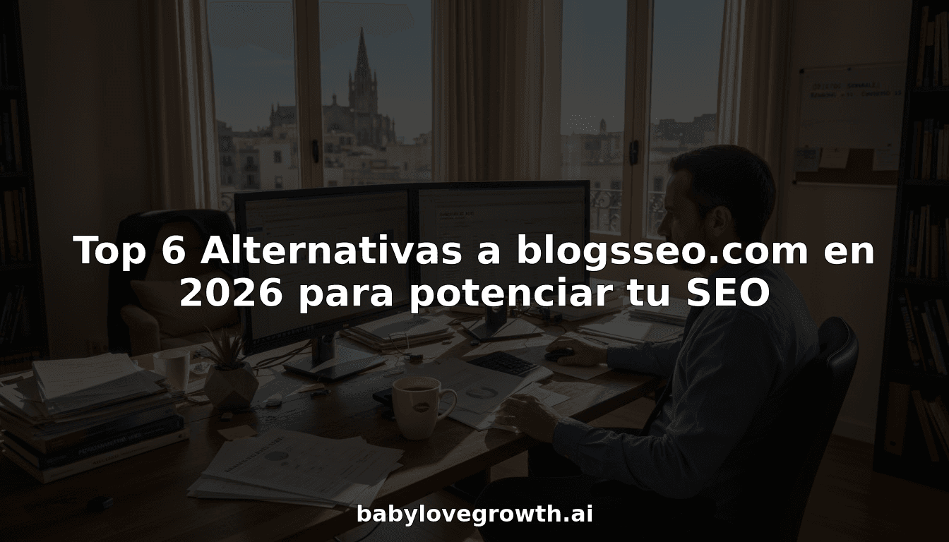 Top 6 Alternativas a blogsseo.com en 2026 para potenciar tu SEO