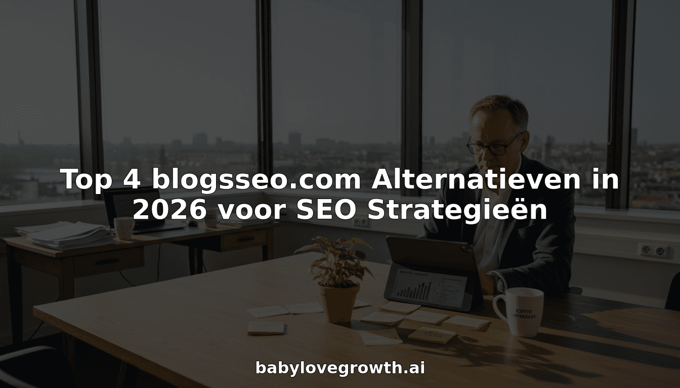 Top 4 blogsseo.com Alternatieven in 2026 voor SEO Strategieën