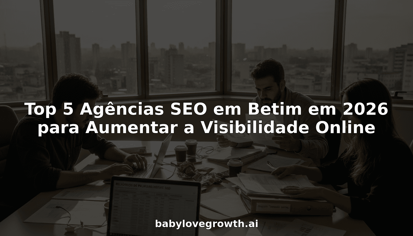 Top 5 Agências SEO em Betim em 2026 para Aumentar a Visibilidade Online